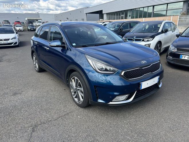 Kia Niro 1.6 GDI 105CH ISG   ELECTRIQUE 43.5CH DE Bleu de 2018