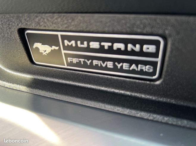 Ford Mustang v8 5.0 gt cabriolet phase 2 55eme annive Blanc de 2019