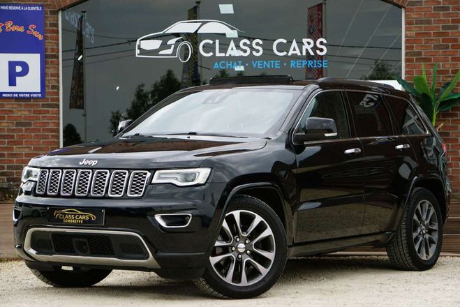 Jeep Grand Cherokee 3.0 V6 TD OVERLAND TOIT-PANO CARNET CAM  Noir Mtallis de 