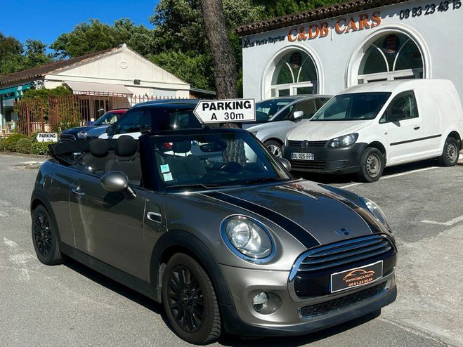 Mini Cabrio CABRIOLET F57 Cooper 136 ch BVA6 Finitio Gris de 2016
