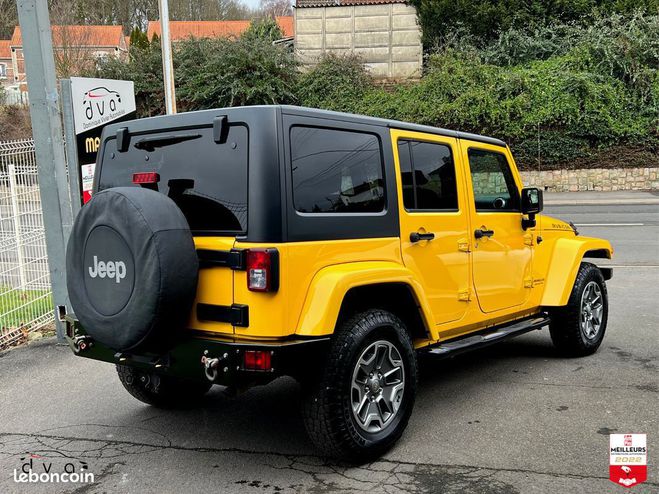 Jeep Wrangler Unlimited Rubicon TVA Rcuprable CG 2 p Jaune de 2015