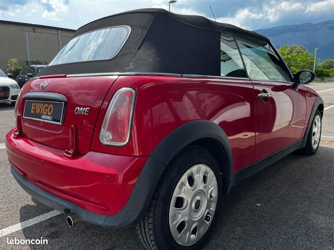 Mini One Cabrio 1.6 90CH Rouge de 2006