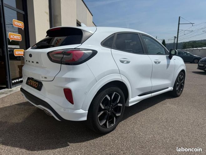 Ford Puma 1.0 FLEXIFUEL 125CH MHEV ST-LINE X Pack  Blanc de 2023