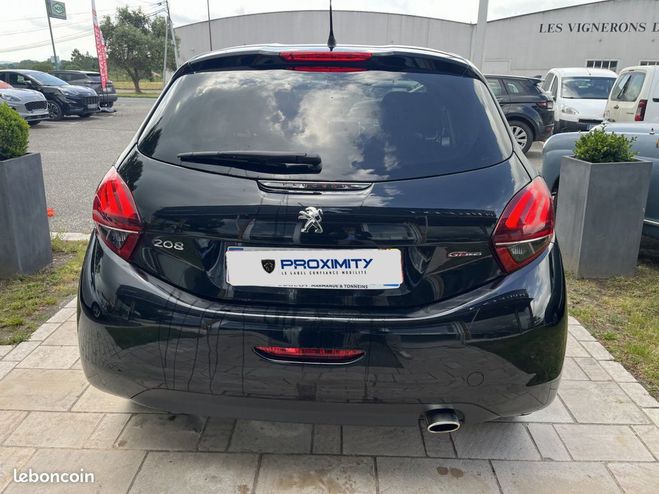 Peugeot 208 BLUEHDI 100 GT Line Noir de 2019