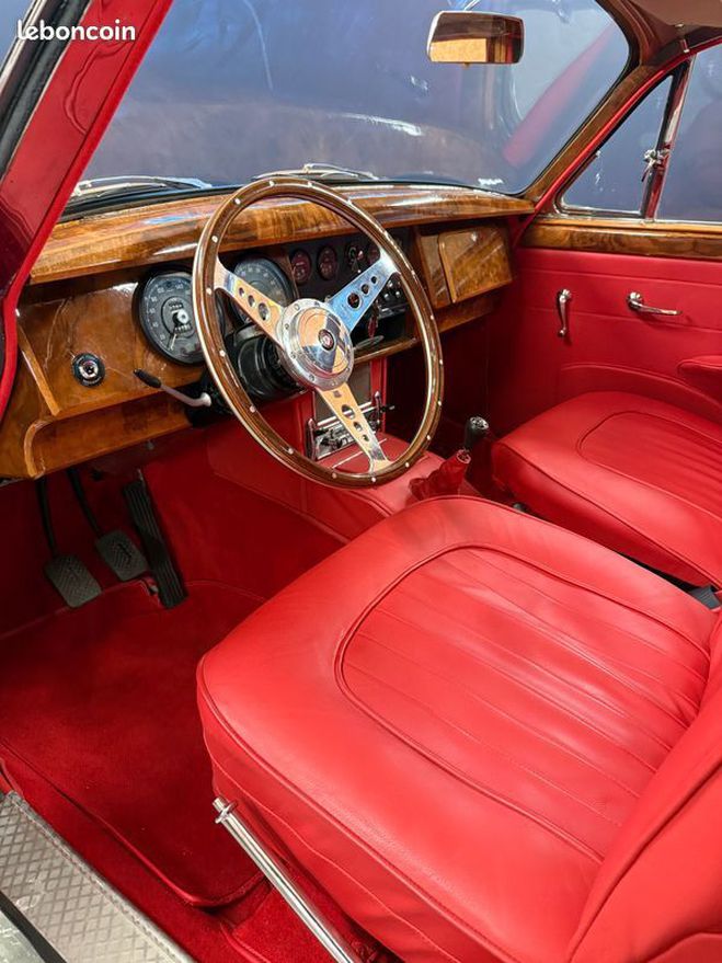 Jaguar MK2 MKII 3.4 bvm cabriolet overdrive garanti Gris de 1964