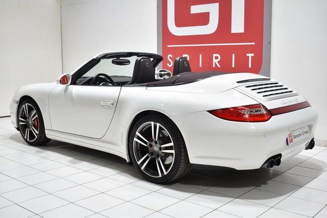Porsche 911 997 Carrera 4S Cabriolet Carraraweiss LB9A de 2010