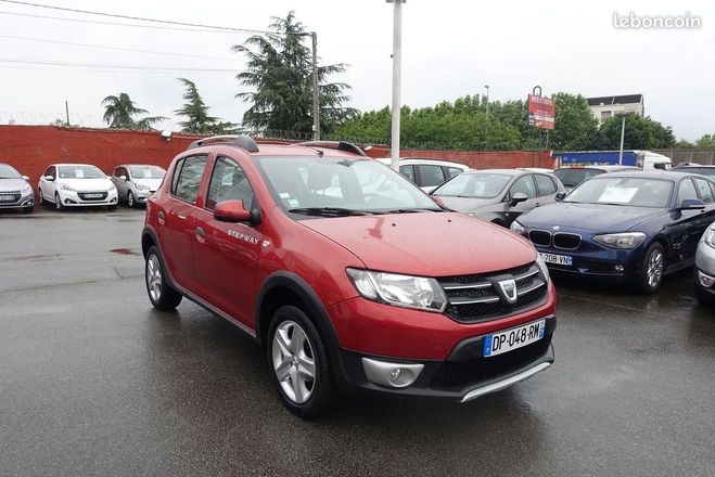 Dacia Sandero 1.5 DCI 90CH ECO STEPWAY PRESTIGE Rouge de 2015