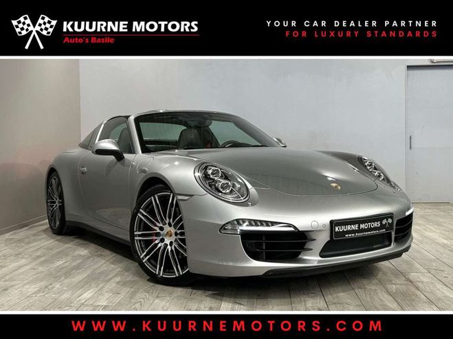 Porsche 911 Targa 4S PDK Alu20-Leder-Cam-Gps Argent Mtallis de 