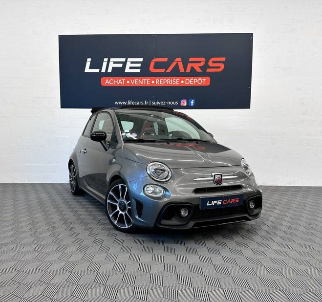 Abarth 500 C 1.4 Turbo T-Jet 165ch 595 cabriolet Tu GRIS de 2017