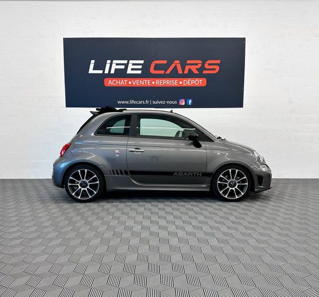 Abarth 500 C 1.4 Turbo T-Jet 165ch 595 cabriolet Tu GRIS de 2017
