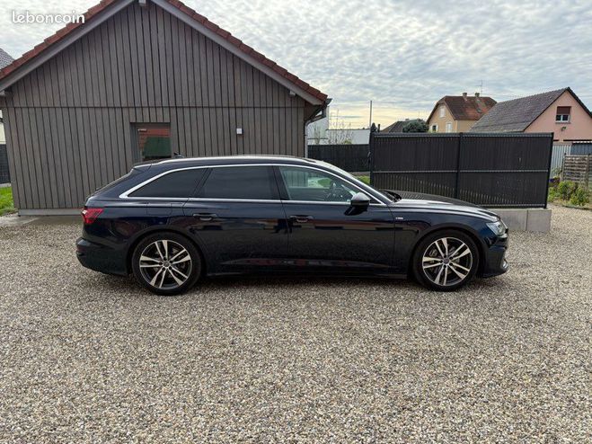 Audi A6 Avant 3.0 50 TDI 286ch S-LINE QUATTRO TI Bleu de 2018