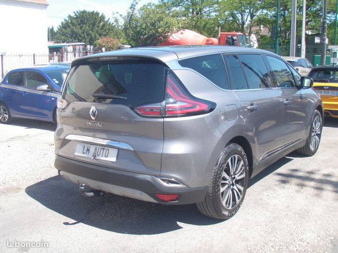 Renault Espace V 1.6 DCI 160 TWIN TURBO ENERGY INITIALE Gris de 2015