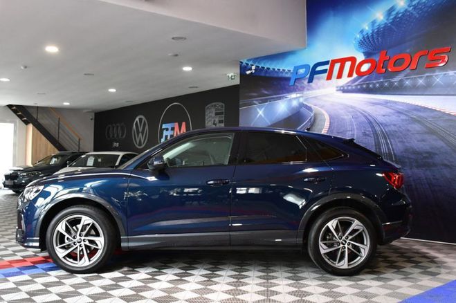 Audi Q3 Sportback S-Line Design Luxe 35 TFSI 150 Bleu de 2020