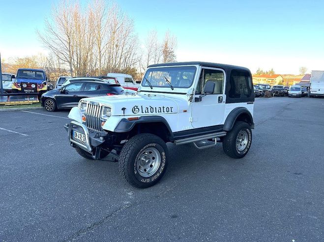 Jeep Wrangler YJ 2.5 L Essence 105 CV Blanc de 1990