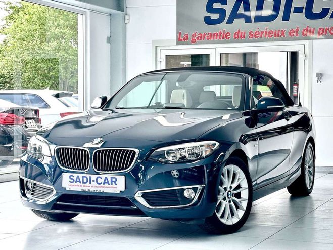 BMW Serie 2 218 Cabriolet 218i 136cv LUXURY LINE Bleu Mtallis de 