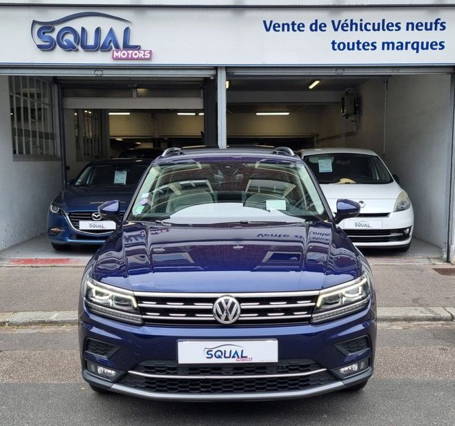 Volkswagen Tiguan 2.0 TSI 190ch Carat Exclusive 4Motion DS BLEU de 2019