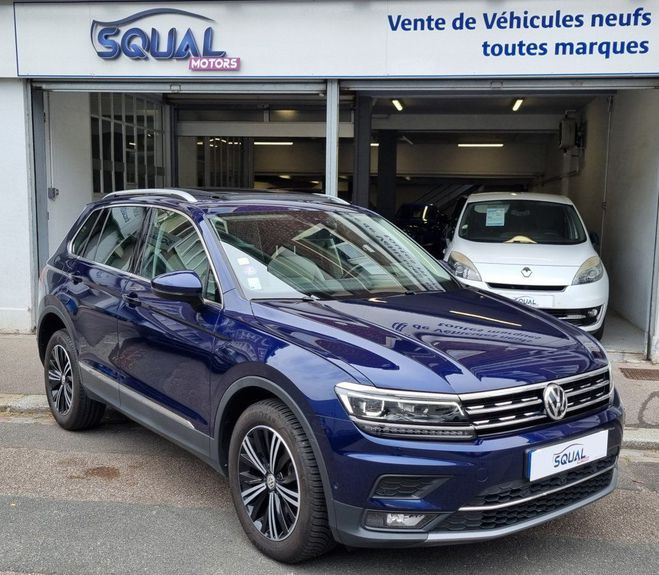 Volkswagen Tiguan 2.0 TSI 190ch Carat Exclusive 4Motion DS BLEU de 2019