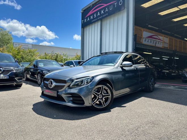 Mercedes Classe C 300DE AMG Line - TOIT - APPLE CARPLAY -  Gris de 2019