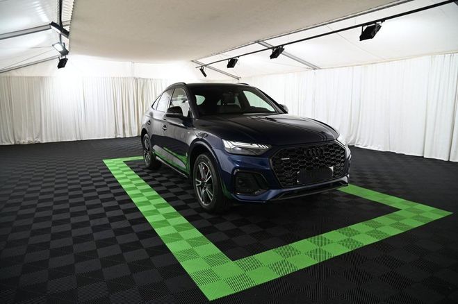 Audi Q5 Sportback 55 TFSIe 367 S tronic 7 Quattr Bleu Navarre de 2023