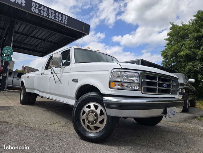 Ford F350 F dually Crew cab 6 places 7.5 V8 460ci  Blanc de 1994