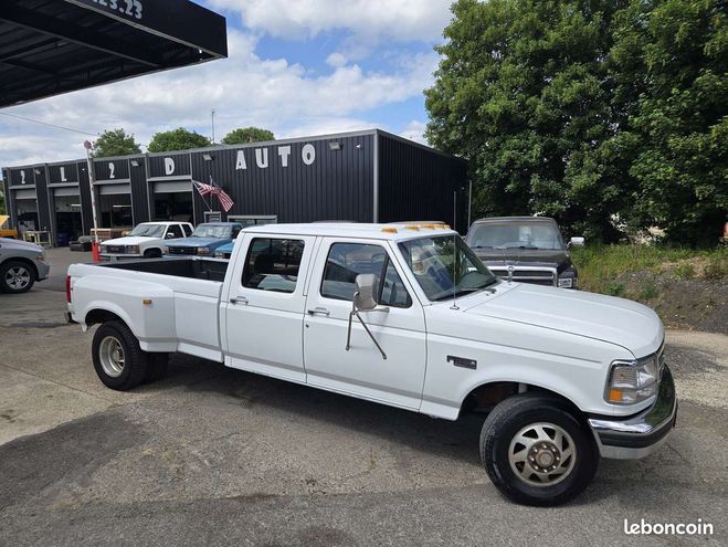 Ford F350 F dually Crew cab 6 places 7.5 V8 460ci  Blanc de 1994