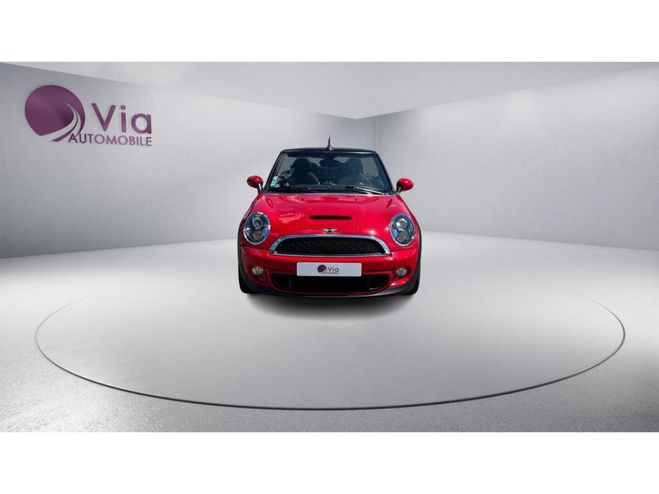Mini Cabrio Cabriolet COOPER S 1.6i - 184 ROUGE FONCE de 2012