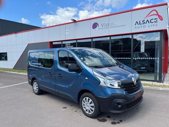  Voir détails -Renault Trafic 1.6 DCI 120 6 PLACES CABINE APPROFONDIE  à Marlenheim (67)