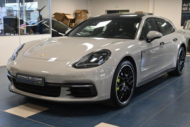 Porsche Panamera 4 V6 3.0 462 PDK Hybrid Sport Turismo Gris Craie de 2020