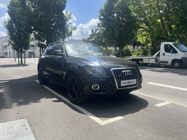 Audi Q5 2.0 TDI 170 DPF Quattro S Line S tronic  Noir de 2011