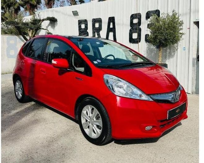 Honda Jazz 1.3 i-VTEC   Electrique - 14 - BV CVT II ROUGE FONCE de 2014