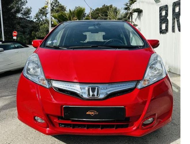 Honda Jazz 1.3 i-VTEC   Electrique - 14 - BV CVT II ROUGE FONCE de 2014