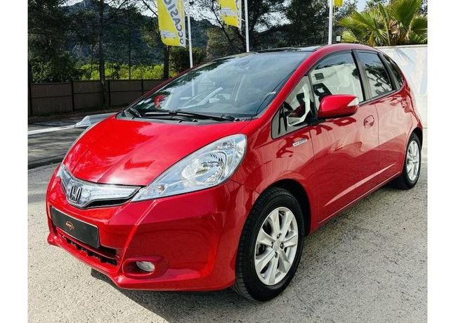 Honda Jazz 1.3 i-VTEC   Electrique - 14 - BV CVT II ROUGE FONCE de 2014