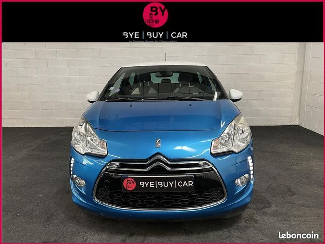 Citroen DS 3 automobiles 1.6 thp 155 sport chic Bleu de 2010