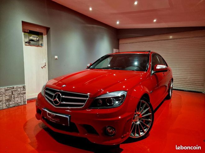Mercedes Classe C C63 AMG 6.3 V8 457 CH EXCEPTIONNEL Rouge de 2008