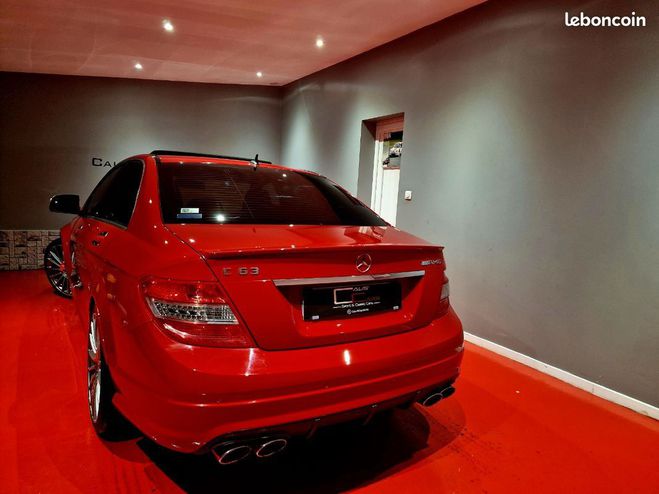 Mercedes Classe C C63 AMG 6.3 V8 457 CH EXCEPTIONNEL Rouge de 2008