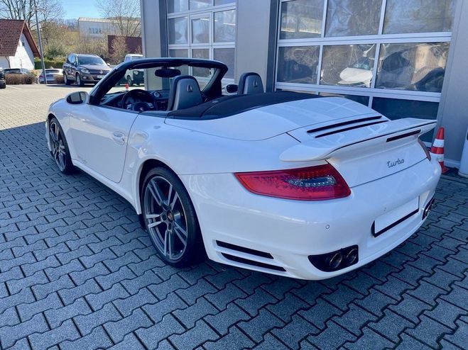 Porsche 911 TURBO CABRIOLET 3.6i Tiptronic S A Blanc de 2008