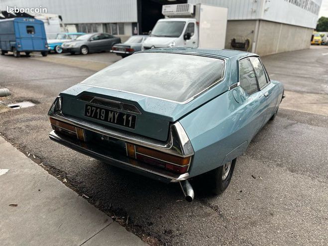 Citroen SM Maserati 2,7 carburateur sortie de grang Bleu de 1971