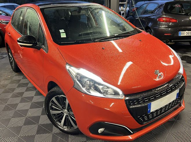 Peugeot 208 PHASE 2 1.2 82 Cv APPLE CARPLAY & ANDROI Orange de 2017