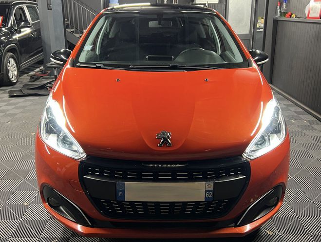 Peugeot 208 PHASE 2 1.2 82 Cv APPLE CARPLAY & ANDROI Orange de 2017