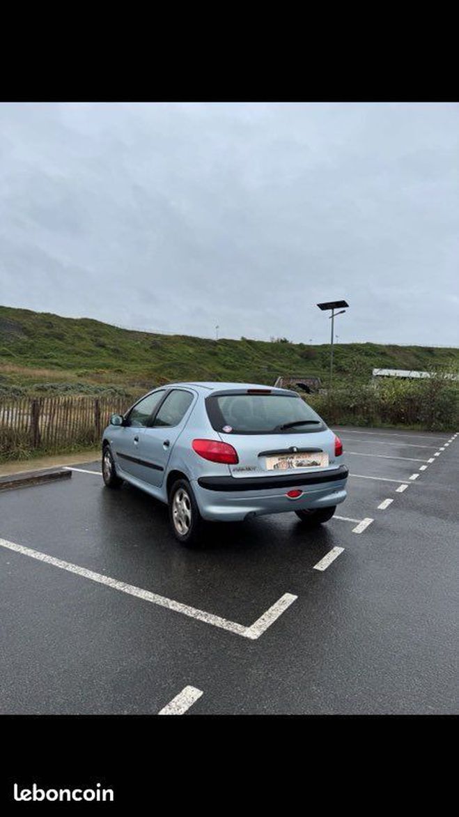 Peugeot 206  Bleu de 2002