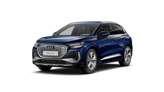 Audi Q4 E-Tron 45 285 ch 82 kWh S line Bleu de 