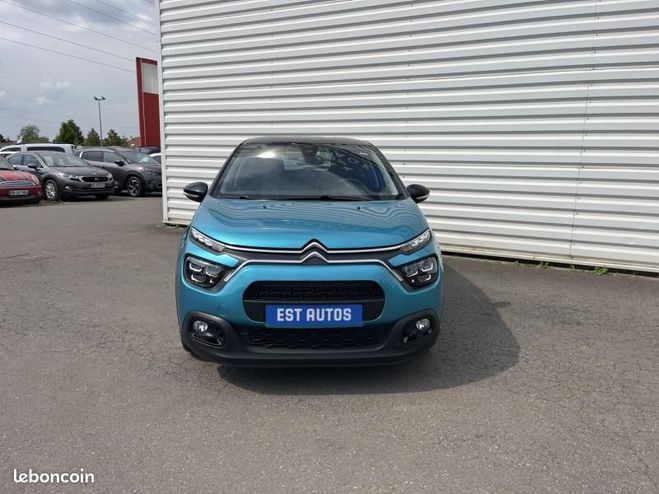 Citroen C3 1.5 BlueHDi 100ch S&S Shine E6.d Bleu de 2023
