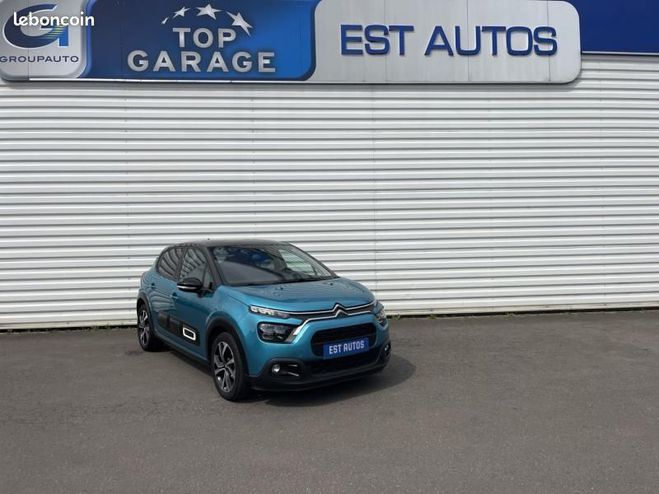 Citroen C3 1.5 BlueHDi 100ch S&S Shine E6.d Bleu de 2023