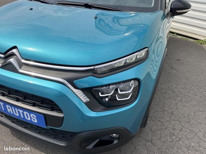 Citroen C3 1.5 BlueHDi 100ch S&S Shine E6.d Bleu de 2023
