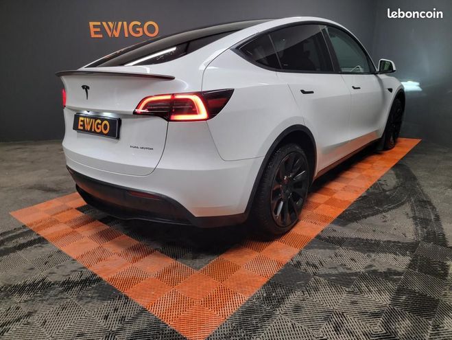 Tesla Model Y 514ch 75kWh Dual Motor LONG RANGE AWD- A Blanc de 2023