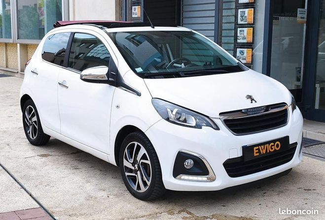 Peugeot 108 1.2 VTI 80 FELINE TOP CAMERA KEYLESS BLU Blanc de 2014