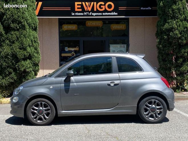 Fiat 500 1.2 70CH EDITION SPORT Noir de 2017