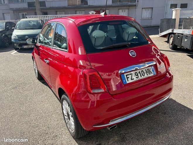 Fiat 500 Hybride 2021 1 re main parfait tat Rouge de 2021