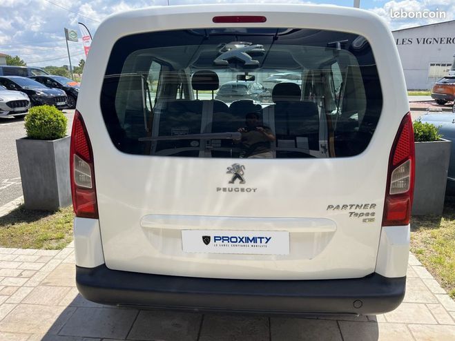 Peugeot Partner Tepee (2) 1.6 E-HDI 90 EGT6 Active Blanc de 2014