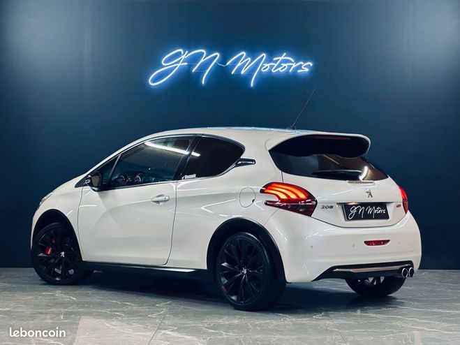 Peugeot 208 2 1.6 thp s&s gti by sport 3p garantie 1 Blanc de 2015